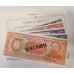 PARAGUAY 1979 . ONE HUNDRED 100 - TEN THOUSAND 10,000 GUARANIES BANKNOTES . SPECIMEN PARAGUAY 1979 . ONE HUNDRED 100 - TEN THOUSAND 10,000 GUARANIES BANKNOTES . SPECIMEN